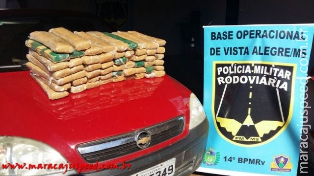 Maracaju: PRE BOP Vista Alegre apreende cerca de 50 kg de Maconha em veículo que iria para o Rio de Janeiro