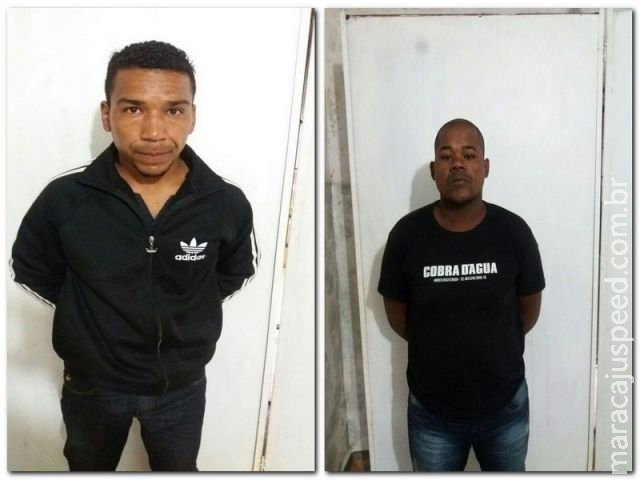 Maracaju: Polícia Militar prende em flagrante autores de assalto á posto de combustível. Dupla usou simulacro na ação Maracaju: Polícia Militar prende em flagrante autores de assalto á posto de combustível. Dupla usou simulacro na ação