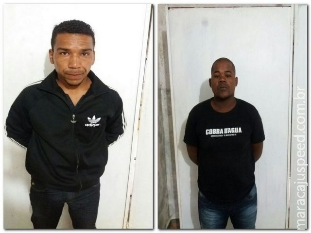 Maracaju: Polícia Militar prende em flagrante autores de assalto á posto de combustível. Dupla usou simulacro na ação