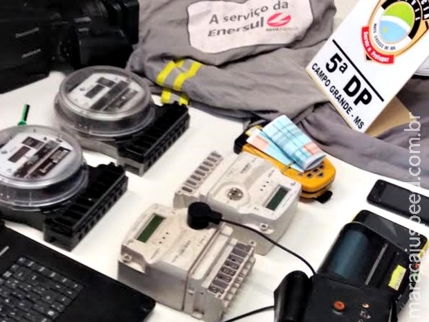 Polícia de MS identifica fornecedor de chupa-cabra para fraude de energia