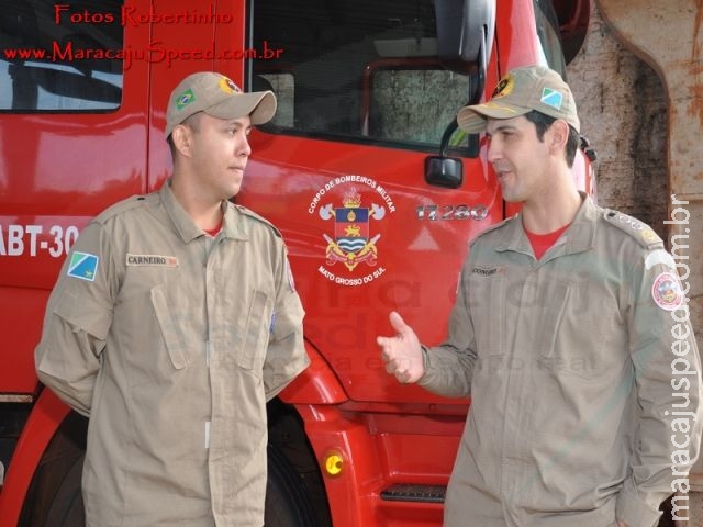 Bombeiros de Maracaju alertam para riscos de queimaduras em acidentes domésticos na época de frio e em festas juninas