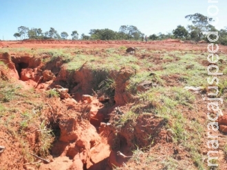 PMA autua empresa campo-grandense em R$ 9 mil por extração irregular de cascalho para a BR 163 PMA autua empresa campo-grandense em R$ 9 mil por extração irregular de cascalho para a BR 163