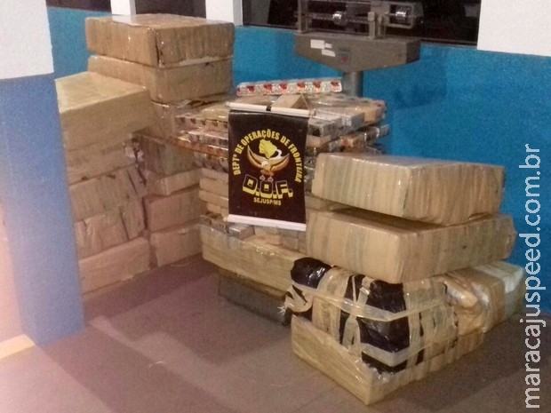 Em menos de 24 horas, DOF apreende 2,2 t de maconha em MS Em menos de 24 horas, DOF apreende 2,2 t de maconha em MS