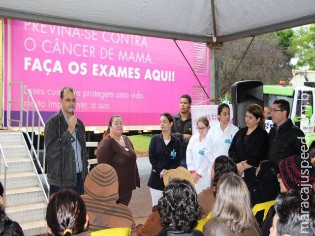 Carreta do Hospital do Câncer de Barretos está em Maracaju