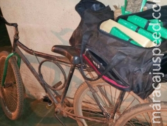 DOF apreende narcótico transportado via "cicloconha" DOF apreende narcótico transportado via "cicloconha"