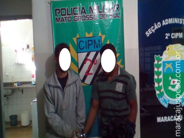 Maracaju: Dois homens são presos pela PM por lesão corporal, após invadirem escola municipal Maracaju: Dois homens são presos pela PM por lesão corporal, após invadirem escola municipal