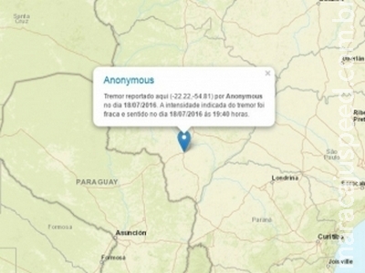 Defesa Civil investiga tremor e não descarta explosão de TNT