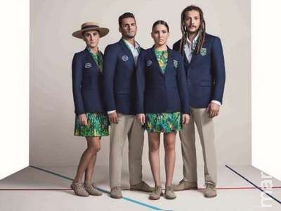Conheça o uniforme que será utilizado pelos atletas brasileiros nas cerimônias de abertura e encerramento dos Jogos Olímpicos Rio 2016 Conheça o uniforme que será utilizado pelos atletas brasileiros nas cerimônias de abertura e encerramento dos Jogos Olímpicos Rio 2016