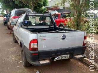 Farejador localiza droga em veículo no pátio da delegacia