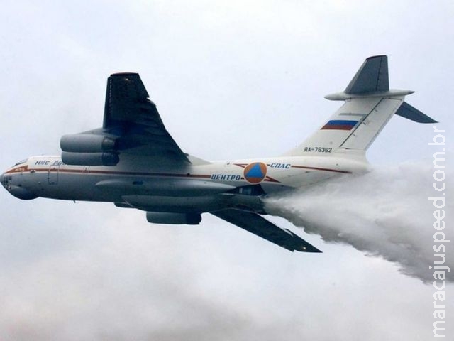 Avião que combatia incêndio desaparece na Rússia Avião que combatia incêndio desaparece na Rússia