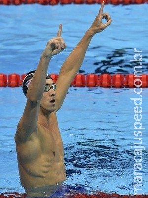 Sobre-humano: em uma hora, Phelps leva dois ouros e chega a 25 medalhas Sobre-humano: em uma hora, Phelps leva dois ouros e chega a 25 medalhas