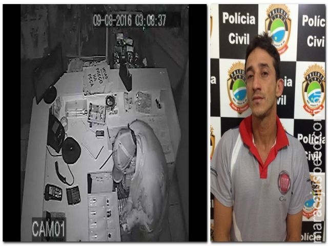 Maracaju: Polícia Civil prende autor de furto em loja de confecções no Bairro Paraguai