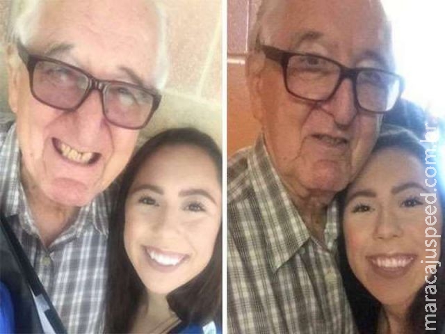 Aos 82 anos de idade, avô estuda economia na mesma faculdade que a neta adolescente Aos 82 anos de idade, avô estuda economia na mesma faculdade que a neta adolescente