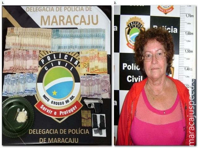 Polícia Civil prende “Vovó do Tráfico” em Maracaju e fecha boca de fumo Polícia Civil prende “Vovó do Tráfico” em Maracaju e fecha boca de fumo