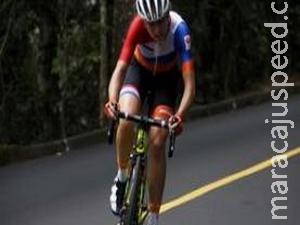Ciclista holandesa tem quadro estável após acidente em prova de estrada Ciclista holandesa tem quadro estável após acidente em prova de estrada