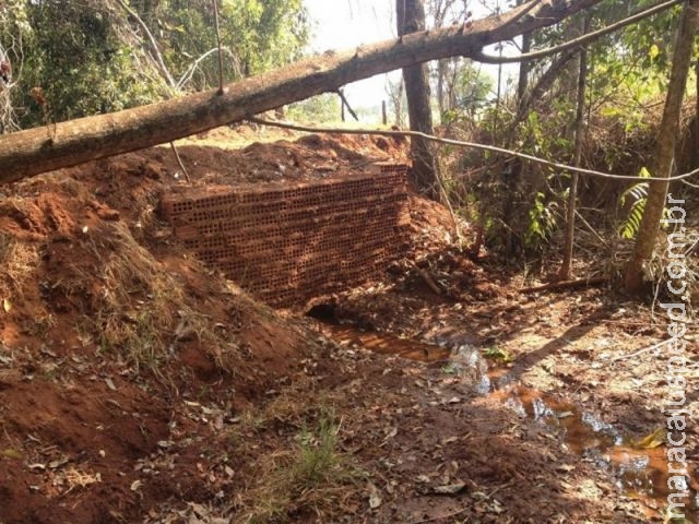PMA autua fazendeiro em R$ 5,5 mil por desmatamento em matas ciliares PMA autua fazendeiro em R$ 5,5 mil por desmatamento em matas ciliares
