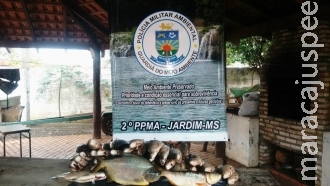 Douradense leva multa de R$ 1,5 mil por pescado acima da cota