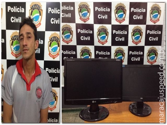 Maracaju: Polícia Civil recupera produtos furtados da Agenfa e indicia autor por outros dois crimes Maracaju: Polícia Civil recupera produtos furtados da Agenfa e indicia autor por outros dois crimes