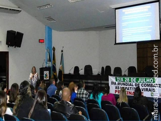 Secretaria de Saúde de Maracaju realiza capacitação contra acidente de trabalho