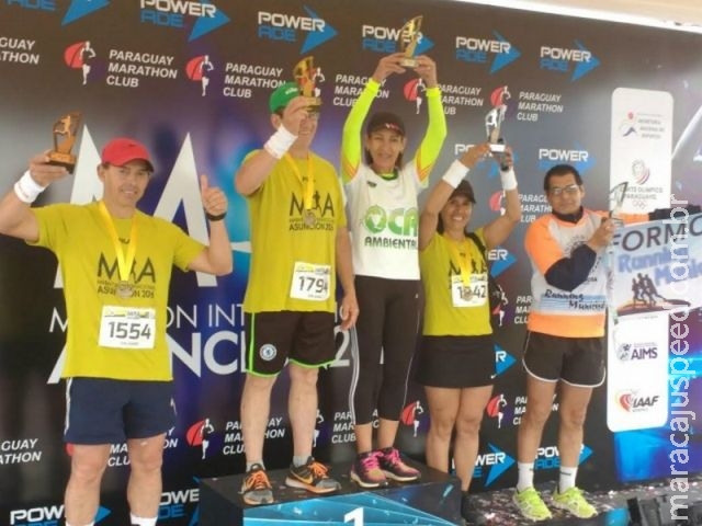 Corredora douradense vence categoria em Assunção Corredora douradense vence categoria em Assunção