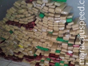 PRF apreende quase meia tonelada de maconha em trecho da BR-163