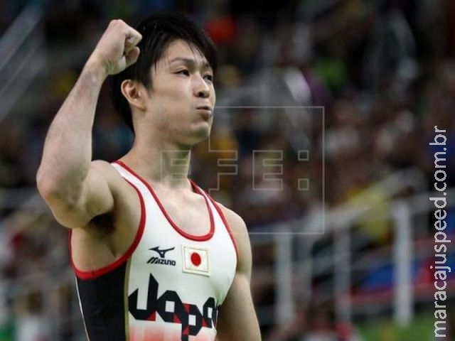 Em final histórica, Uchimura vence por 0.099 e é bi no individual geral Em final histórica, Uchimura vence por 0.099 e é bi no individual geral