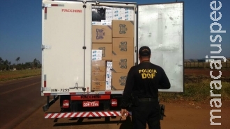 DOF apreende carga de contrabando avaliada em R$ 150 mil
