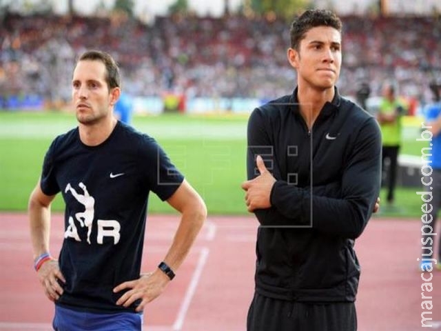 Thiago Braz desiste, e Lavillenie divide ouro com americano em Zurique Thiago Braz desiste, e Lavillenie divide ouro com americano em Zurique