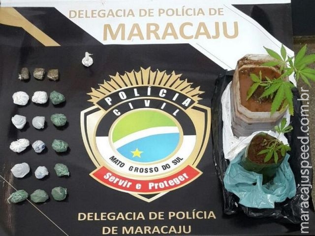 Polícia Civil de Maracaju prende irmãos adolescentes que traficavam na “Biquinha”