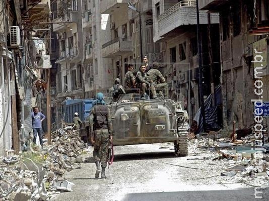 Exército sírio recupera controle de bairro no centro de Aleppo Exército sírio recupera controle de bairro no centro de Aleppo