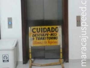 Técnico de enfermagem diz que elevador caiu depois de blecaute Técnico de enfermagem diz que elevador caiu depois de blecaute