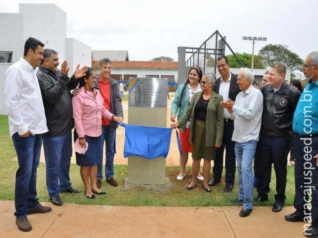 Distrito de Itahum ganha a primeira praça pública Distrito de Itahum ganha a primeira praça pública