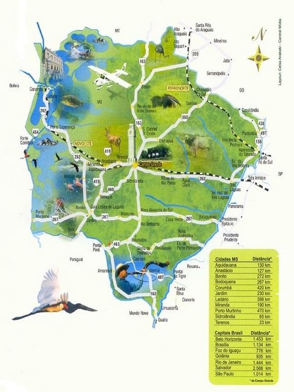 Mato Grosso do Sul participa da maior feira de Turismo da América Latina Mato Grosso do Sul participa da maior feira de Turismo da América Latina