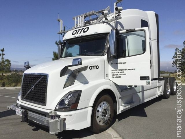Uber vai entrar no transporte de cargas com caminhão autônomo