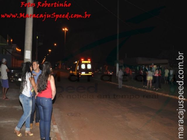 Maracaju: Pedestre morre após ser atropelado por caminhonete  que se evadiu do local