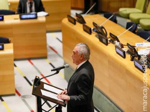 Temer abre hoje debates da Assembleia Geral da ONU Temer abre hoje debates da Assembleia Geral da ONU