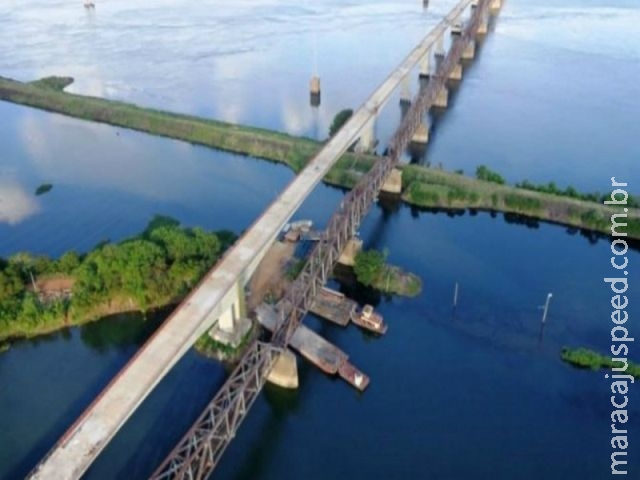 Reinaldo e ministro dos Transportes inauguram ponte sobre o rio Paraná em Três Lagoas Reinaldo e ministro dos Transportes inauguram ponte sobre o rio Paraná em Três Lagoas