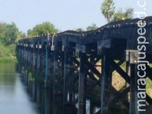 Ponte sobre o rio Nabileque será interditada hoje para reparos Ponte sobre o rio Nabileque será interditada hoje para reparos
