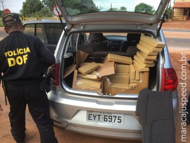 DOF intercepta 116 kg de maconha na região de Maracaju, que tinha como destino final a cidade de Sidrolândia DOF intercepta 116 kg de maconha na região de Maracaju, que tinha como destino final a cidade de Sidrolândia
