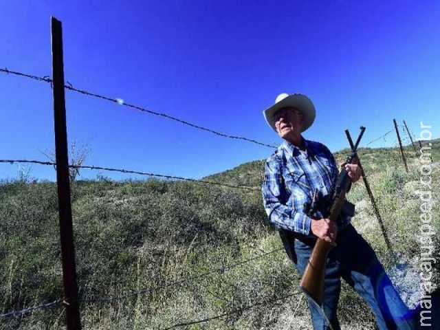 Fazendeiro dos EUA sonha com muro prometido por Trump Fazendeiro dos EUA sonha com muro prometido por Trump