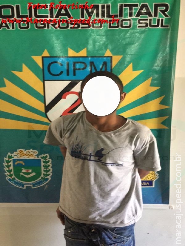 Maracaju: PM recupere objetos furtados de comércio e apreende autor/adolescente infrator Maracaju: PM recupere objetos furtados de comércio e apreende autor/adolescente infrator
