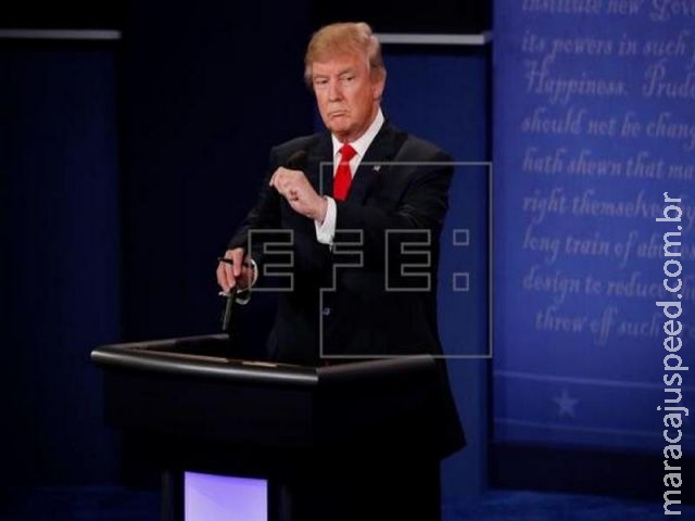Trump diz que aceitará resultado das eleições " se ganhar "