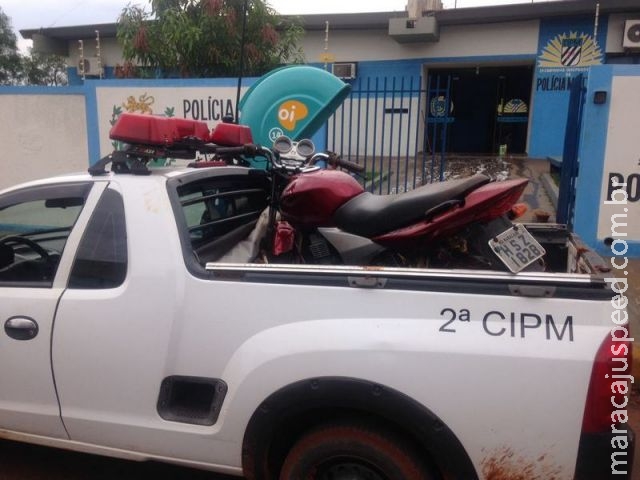 Maracaju: PM recupera motocicleta furtada no fim de semana