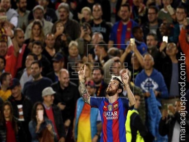 Com 3 de Messi, Barça goleia City " trapalhão " e mantém 100% na Champions Com 3 de Messi, Barça goleia City " trapalhão " e mantém 100% na Champions