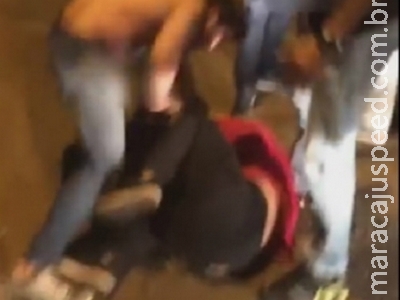 Vídeo de agressão faz polícia investigar tentativa de homicídio em festa Vídeo de agressão faz polícia investigar tentativa de homicídio em festa