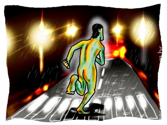 Maracaju: Orgia obscura acaba em homem fugindo pelado de ato sexual Maracaju: Orgia obscura acaba em homem fugindo pelado de ato sexual
