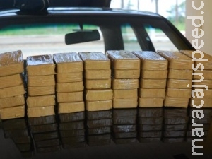PRF apreende carga de pasta base de cocaína avaliada em R$ 800 mil PRF apreende carga de pasta base de cocaína avaliada em R$ 800 mil