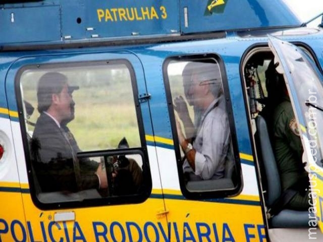 Reinaldo sobrevoa Bonito com ministro do Turismo e diz querer roteiros turísticos integrados Reinaldo sobrevoa Bonito com ministro do Turismo e diz querer roteiros turísticos integrados