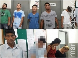 Nove integrantes do PCC são presos acusados de homicídio e tráfico