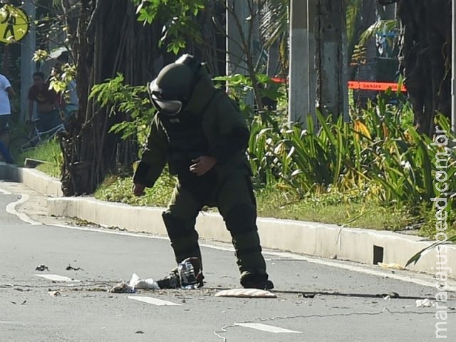 Polícia desativa bomba perto da embaixada americana em Manila